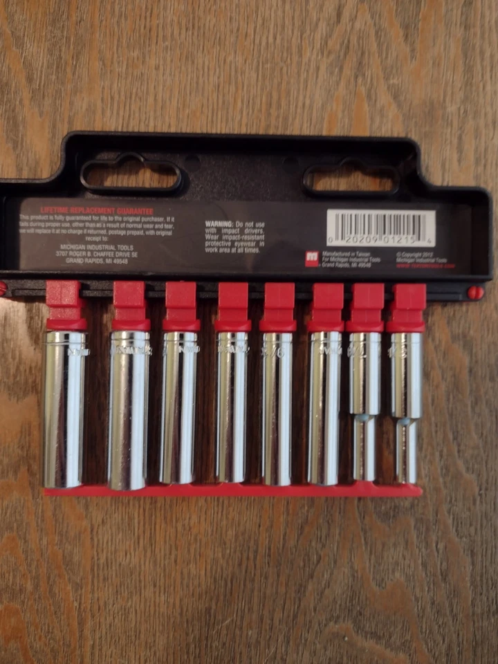 TEKTON 1/4" DEEP LENGTH SOCKET SET - Image 2 of 3