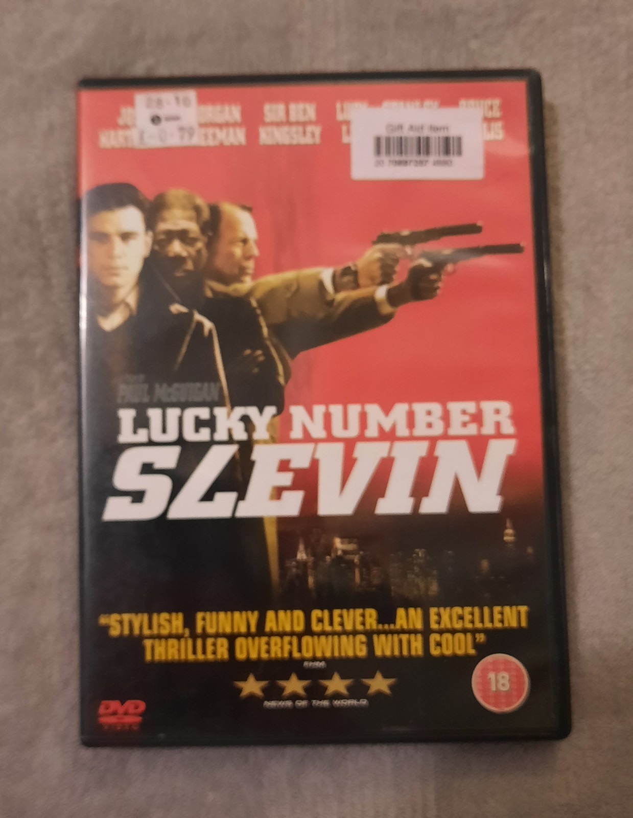 Lucky Number Slevin DVD (2006) Josh Hartnett, McGuigan (DIR) cert 18