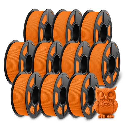 JAYO 10*1.1KG Matte PETG Orange High Speed 1.75mm 3D Filament High Flow Speedy