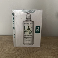 Biotrue Hydration Plus Contact Lens Solution, Multi-Purpose, 10oz 2 Bottle Pack