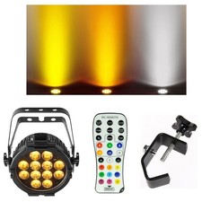 Chauvet DJ Lighting SlimPAR Pro W USB Variable White LED Light w/ Remote Clamp