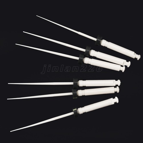 60 pezzi lima di finitura endodontica dentale monouso plastica 25 mm adatta angolo contra - Foto 12 di 24