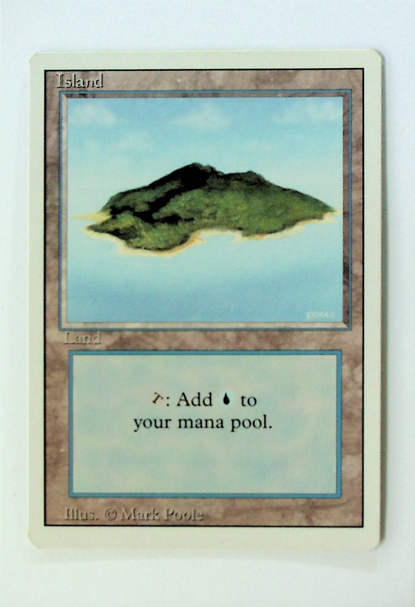 MTG Island (Floating Island) Unlimited Edition Land EN | eBay