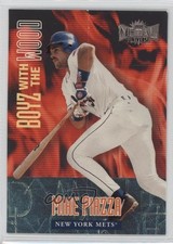 1999 Skybox Metal Universe Boyz with the Wood Mike Piazza #9BW HOF 4hj