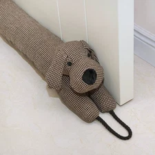 Under Door Draft Stopper Decorative Wind Stopper 48 inch for Door & Window, W...