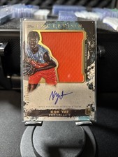 Topps Inception Kok Yat Patch Auto