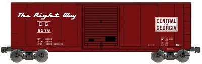 Accurail 3452 Bausatz 40' PS-1 Steel Boxcar ''Central of Georgia''