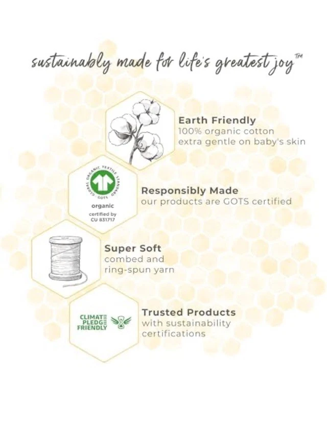 NWT Burt’s Bee’s Organic Hooded Towel MSRP $39 - Image 4 of 4