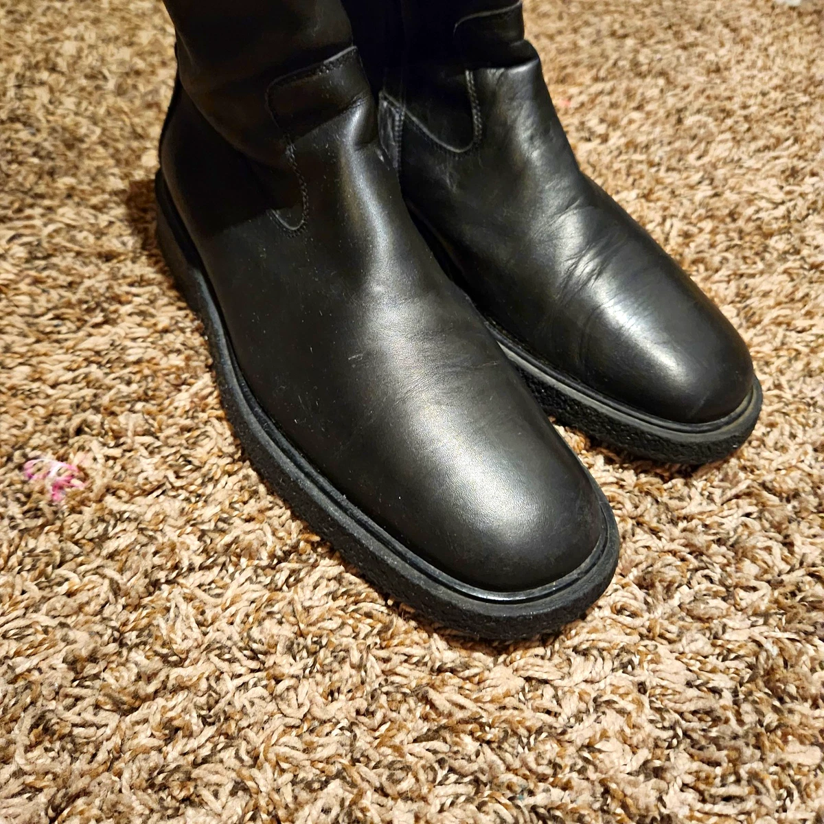Black Zip Boots for Men for sale | eBay
