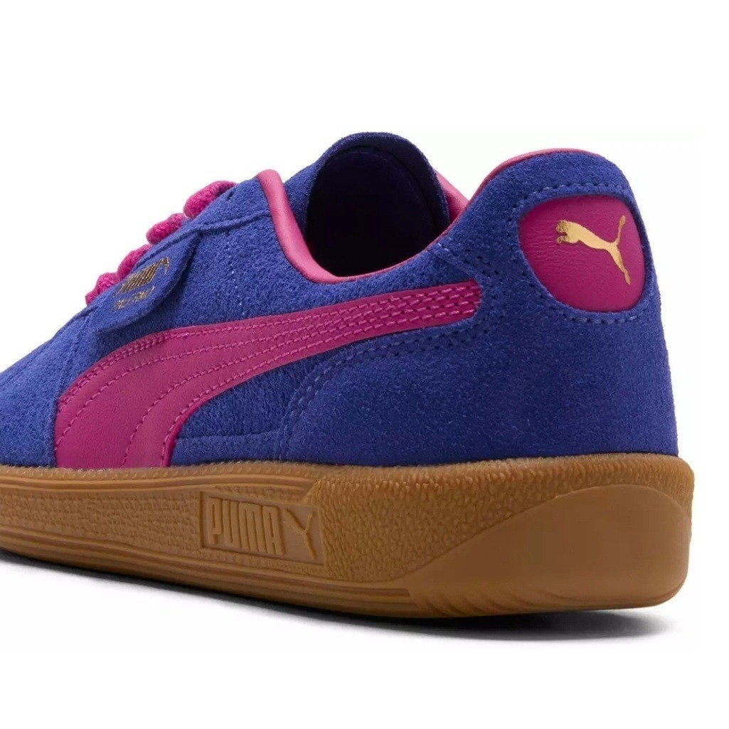 NIB PUMA Palermo Sneakers Lapis Lazuli/ Magenta Gleam/ Gum Size