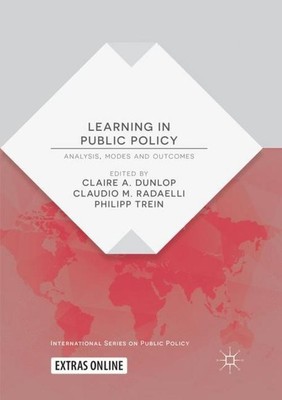 Learning in Public Policy Claire A. Dunlop