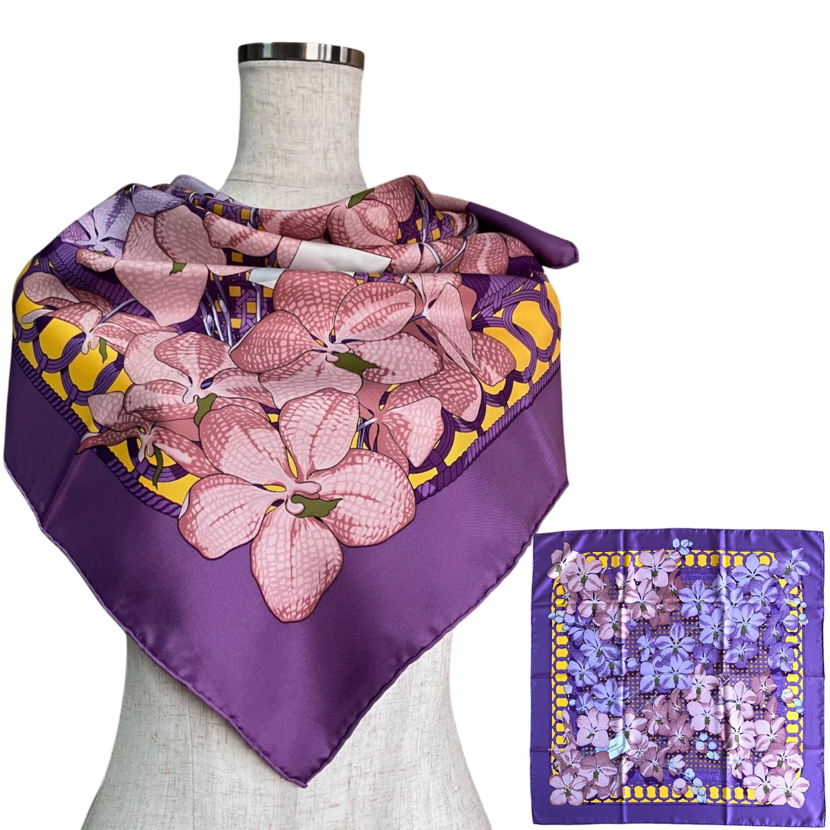 HERMÈS Purple Scarves & Wraps for Women for sale | eBay