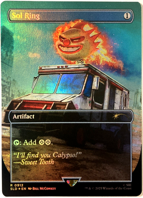 MTG Sol Ring (Rainbow Foil) Secret Lair Promo Twisted Metal 0912
