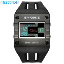 Mens Military Watch Waterproof Sports Digital Watch Big Wrist for Men with Alarm