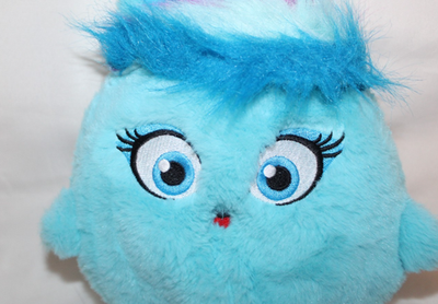 Sunny Bunnies Bunny Blabbers Plush Blue Shiny Sound Talking Easter