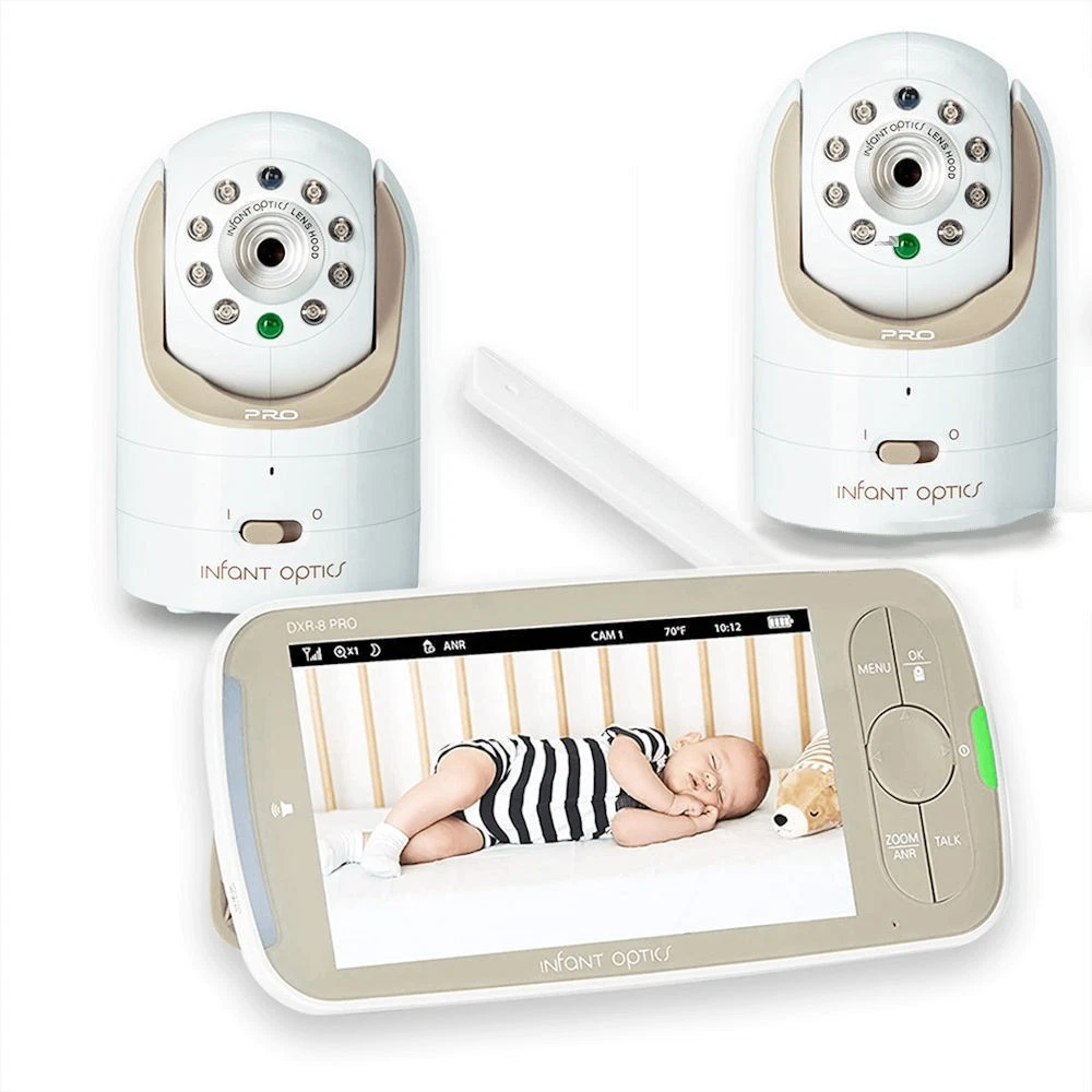 INFANT OPTICS DXR-8 PRO 2 x CAMERAS & 1 x PORTABLE MONITOR*NO WIFI NEEDED