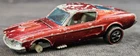 Hot Wheels Redline Custom Mustang Red 1967 USA