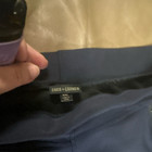Coco + Carmen Women's Blue Stretch Knit Skinny Pants Zip Pockets Size S — photo 2