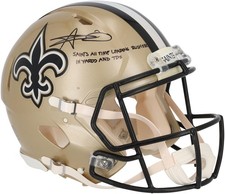 Alvin Kamara New Orleans Saints Signed Riddell Authentic Helmet w/Inscs - LE 10