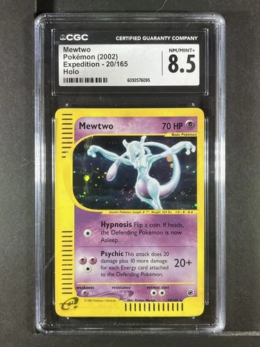 Mewtwo #20/165 2002 Expedition CGC 8.5 250001