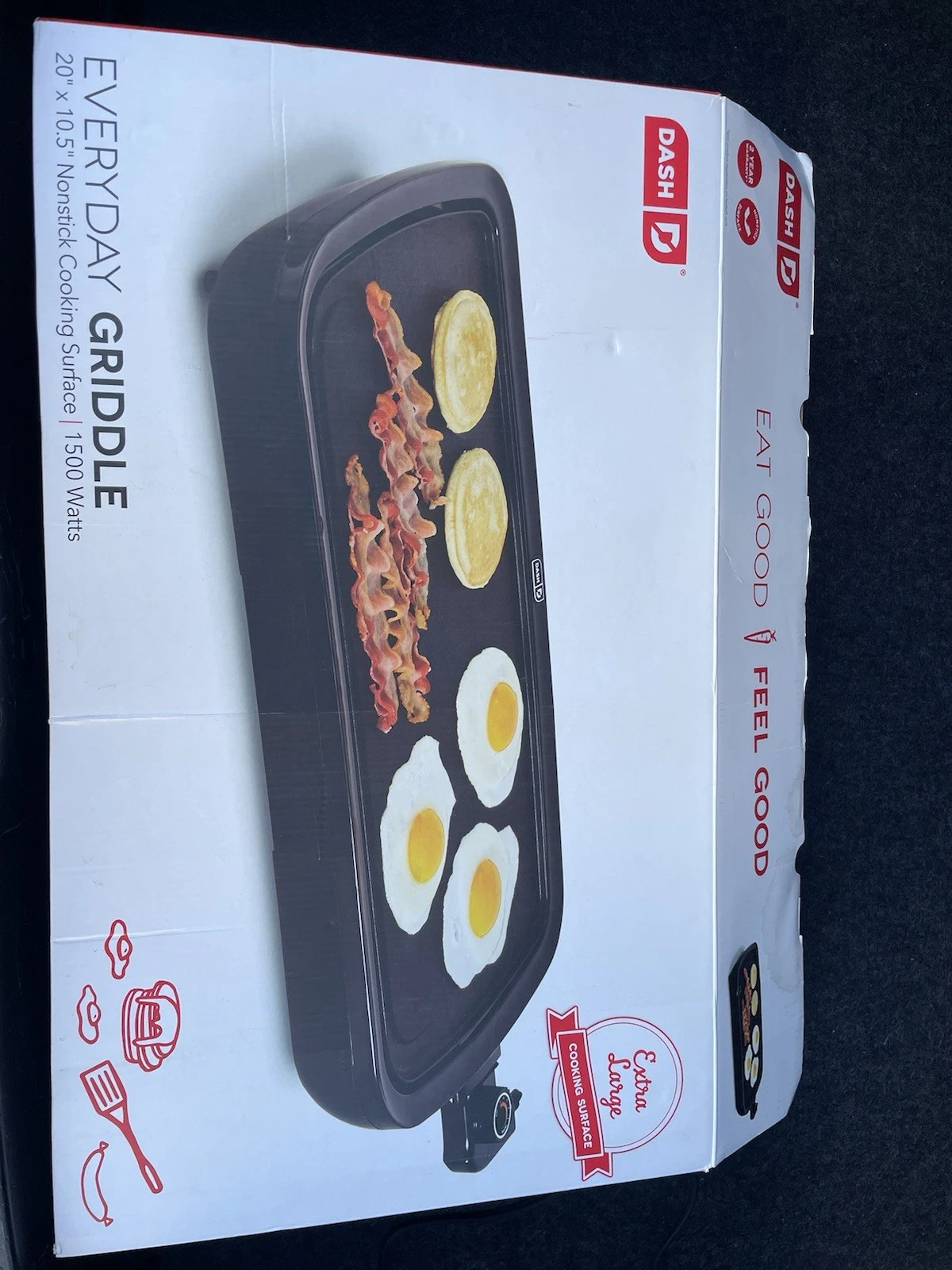 Dash Ceramic Nonstick 20 x 10.5” Everyday Griddle Lightly Used 🔥
