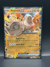Regirock ex 101/182 - Pokemon Destined Rivals - Near Mint Holo Ultra Rare 