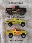 Vintage Hot Wheels Chevy Truck Lot! Real Riders Silverado! Blackwall S-10!
