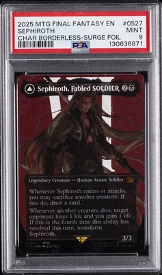Sephiroth, Fabled SOLDIER (Borderless) (Surge Foil) Final Fantasy