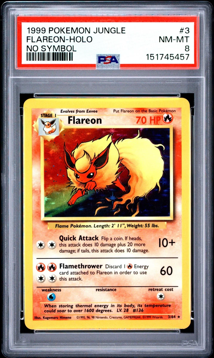 Pokémon TCG Professional Sports Authenticator (PSA) Jungle Grade 8
