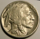 1937 D Buffalo Nickel VF-EF  "Actual Coin Pictured- Not Chemically Treated"