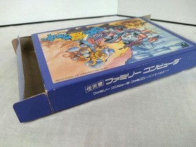 Famicom ROBOCCO WARS Cartridge w/ Box Manual IGS-X9 Nintendo 1991 Used