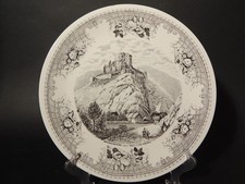 ANTICO VILLEROY &BOCH PORCELLANA PIATTO BRANDENBOURG SERIE GRANDUCATO LUXEMBOURG