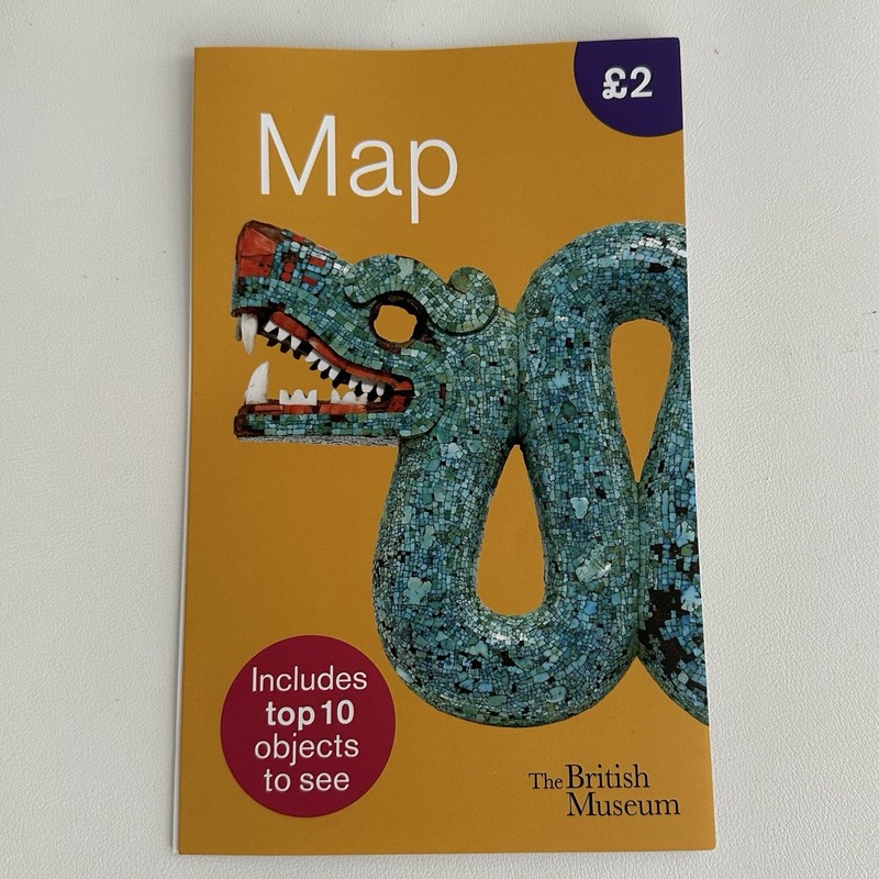 The British Museum | Museum Map 2022 | Fold Out Map & Information