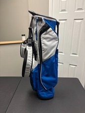 NEW WITH TAGS PING HOOFER STAND BAG - BLUE  WHITE
