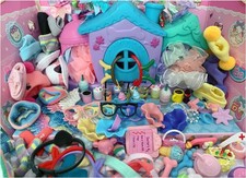 25 pcs Random Accessories For LPS Pet Toy Dachshund Cocker Spaniel Kid Gift