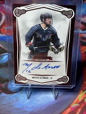 2025 Leaf NLL Inaugural Edition - Mitch de Snoo #BA-MDS Red 11/20 (AU) - Wings