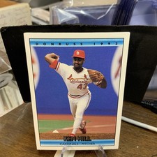 1992 Donruss Baseball Card #31 Ken Hill St. Louis Cardinals