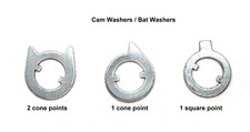 Door Handle Cam Washers replacements for repairs 3 Types Pack of 1 - 20
