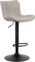 Barhocker Linus Stoff Taupe