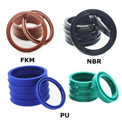 UN/UHS Nutring Nutringdichtung Stangendichtung Kolbendichtung FKM PU NBR 5mm Hig
