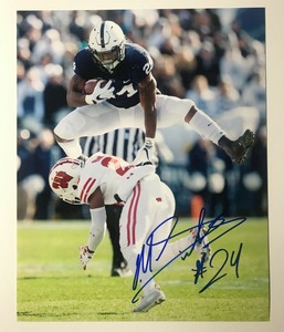 Miles-Sanders-Autographed-Penn-State-Nittany-Lions-8x10-Photo-Private-Signing