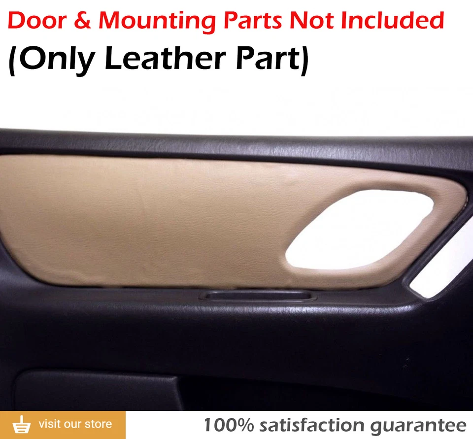 适用于 2001 - 2007 年福特 Escape PVC 皮革后插入门板盖米色 — 第 2/4 张图片