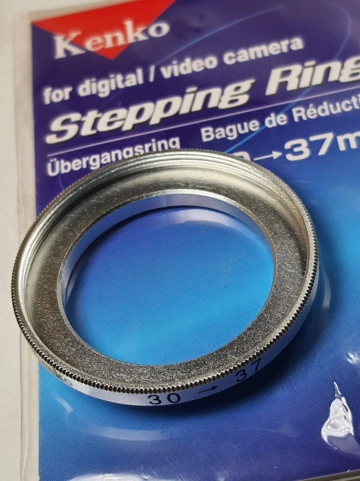 30-37mm Metal Step Up Lens Filter Converter Adapter Ring 30mm-37mm  30-37 Kenko - Image 3 of 4