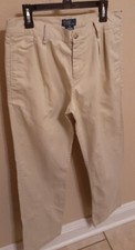 - L K - Boys Polo Ralph Lauren Light Beige Dress Pants Size 18 NICE -