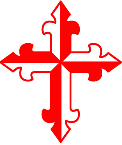 Dominican Cross sticker VINYL DECAL - Picture 11 of 11