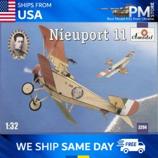 Amodel 3204 Nieuport 11 Alvaro Leonardi (Italy), scale plastic model kit 1/32