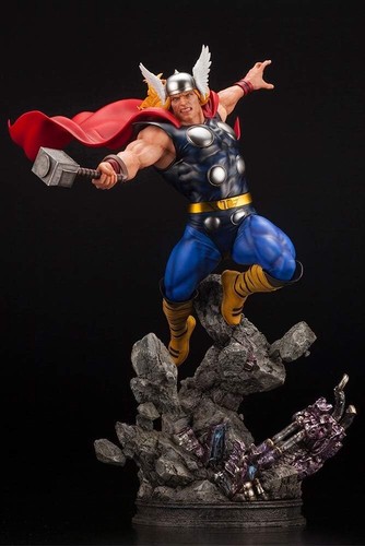 THOR (classic) KOTOBUKIYA FINE ART STATUE 1/6 nr 108 / 1000 - Imagen 3 de 7