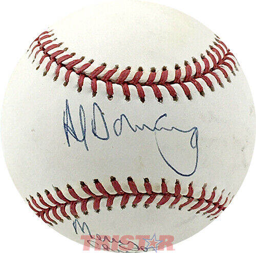 Al Downing signiert AL Baseball beschriftet Merry Christmas PSA - Yankees, Dodgers - Bild 1 von 3