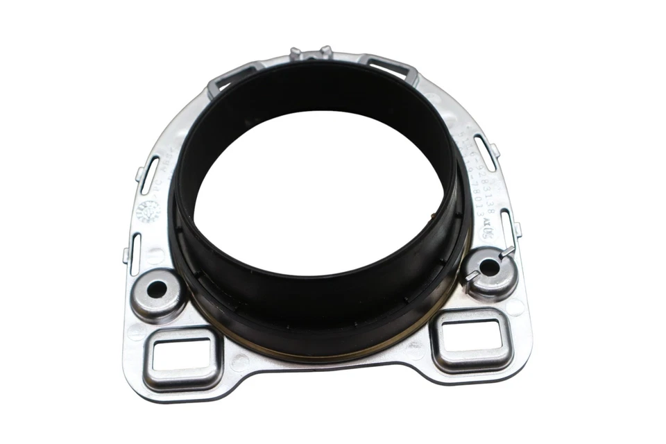 14-21 BMW i3 I01 Center Console Cup Drink Holder Chrome Ring Trim OEM - Image 4 of 4