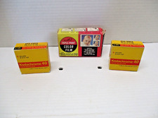2 Boxes KODACHROME 40 Color Movie Film 8mm  1 Box FCA Triple-Print Instamatic